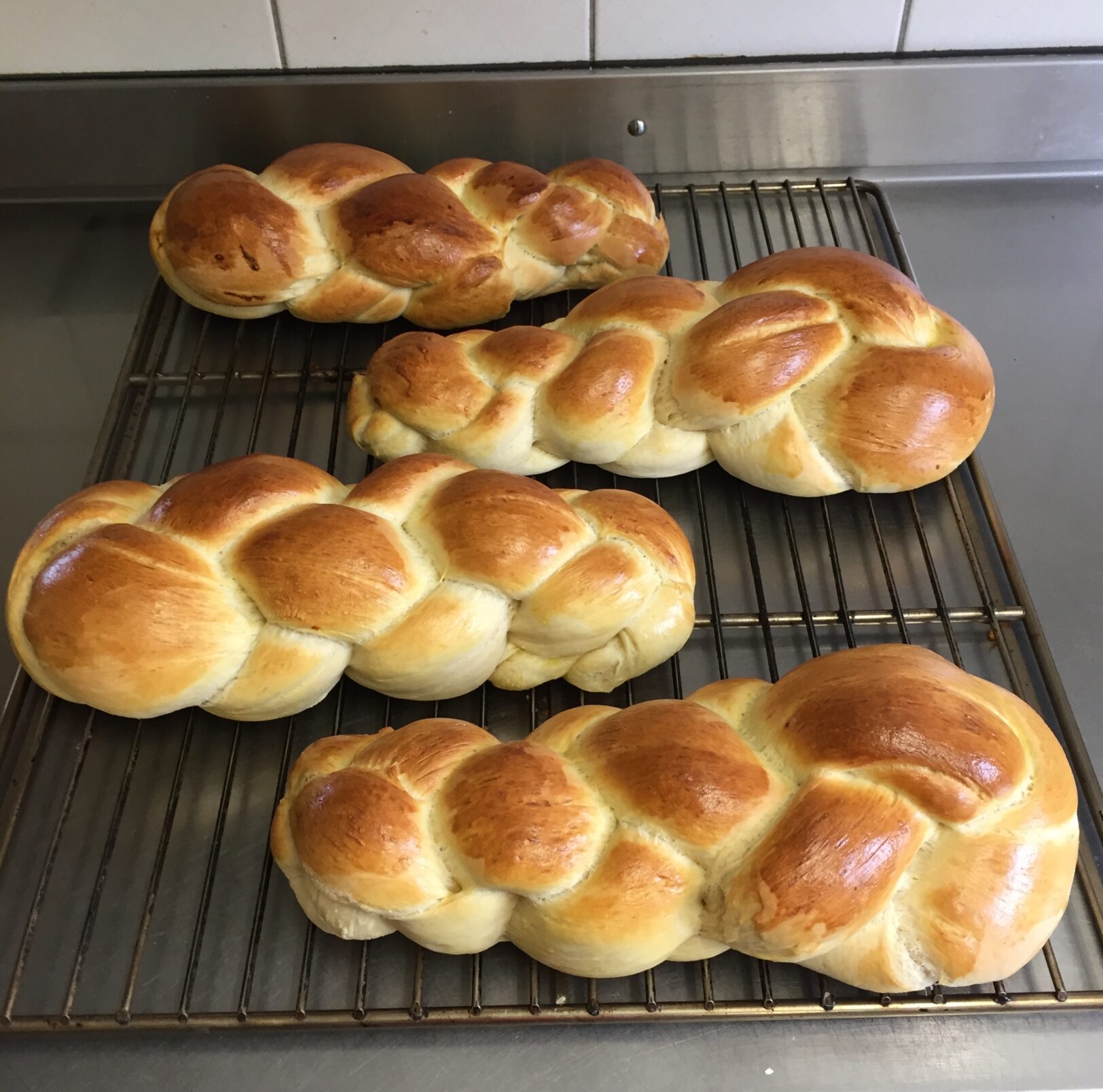 Im Haus hergestellter Zopf